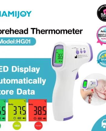 MAMIJOY LCD Forehead hermometer Non Contact Infrared Medical Thermometer Body Temperature Fever Measure Tool For Baby Adults