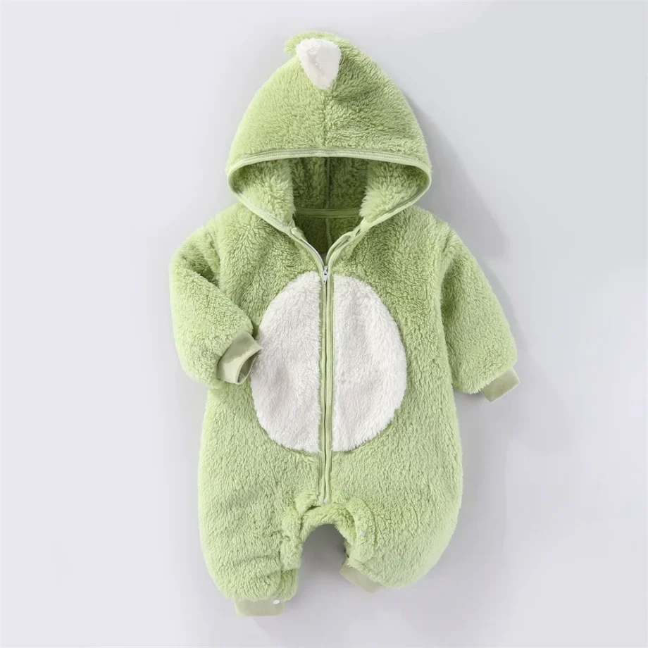 Autumn Winter Newborn Baby Clothes Infant Clothing Girls Jumpsuit for Boys Soft Flannel Romper Toddler Clothes 0-18 Month