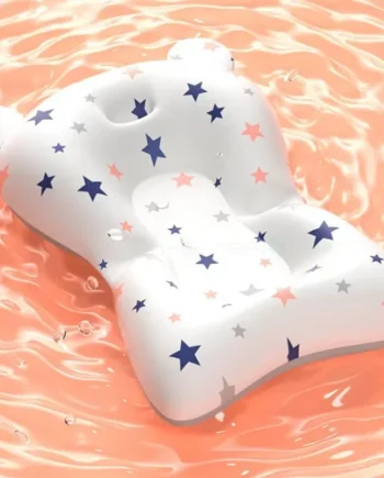 Baby Bath Support Pad Foldable Floating Seat Adjustable Newborn Bathing Cushion Infant Safety Net Hammock