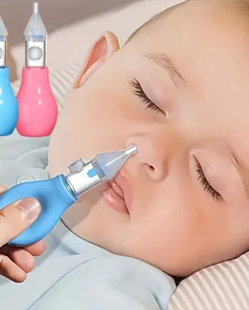 Silicone Nasal Aspirator for Baby Suction Pump Nose Cleaner Children Kids Soothing Nose Cleaning Device Nasal Cleaning Tools