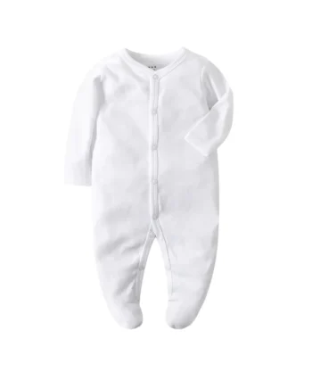 Four Seasons Newborn Infant Baby Boy Girl Jumpsuit Soft Long Sleeve Romper Casual Toddelr Clothing 0-12 Months Baby Clothing