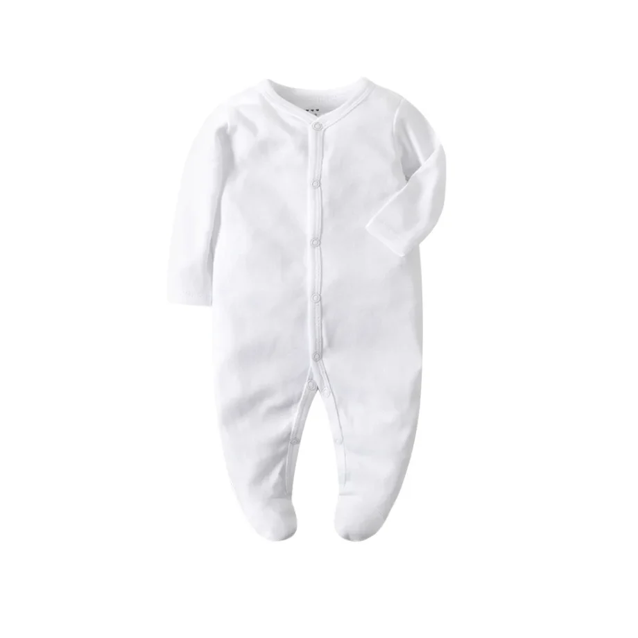 Four Seasons Newborn Infant Baby Boy Girl Jumpsuit Soft Long Sleeve Romper Casual Toddelr Clothing 0-12 Months Baby Clothing