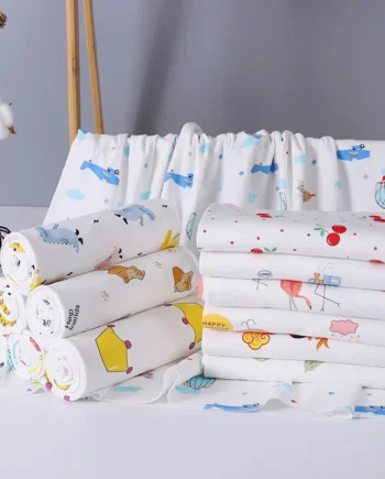 33.46inch*33.46inch Cotton Throw Blanket, Soft Breathable Thin Wrap Blanket Swaddle swaddle blanket baby