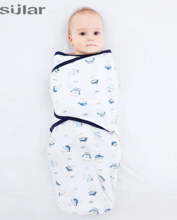 INSULAR 1pc Baby Swaddle Wrap Soft Cocoon Baby Blankets Newborn Swaddle Wrap Warm Cotton Baby Bedding Blanket
