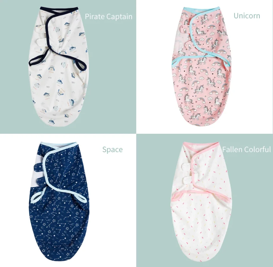 INSULAR 1pc Baby Swaddle Wrap Soft Cocoon Baby Blankets Newborn Swaddle Wrap Warm Cotton Baby Bedding Blanket