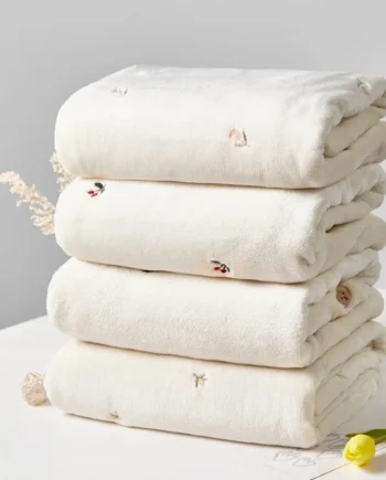 Baby Winter Blanket for New Born Newborn Swaddle Stroller Infant Diaper Throw Blanket Fleece Bedding Baby Accessories Bedspread