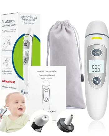 MAMIJOY Baby Thermometer Infrared Digital LCD Body Measurement Forehead Ear Non-Contact Adult Fever IR Children Termometro