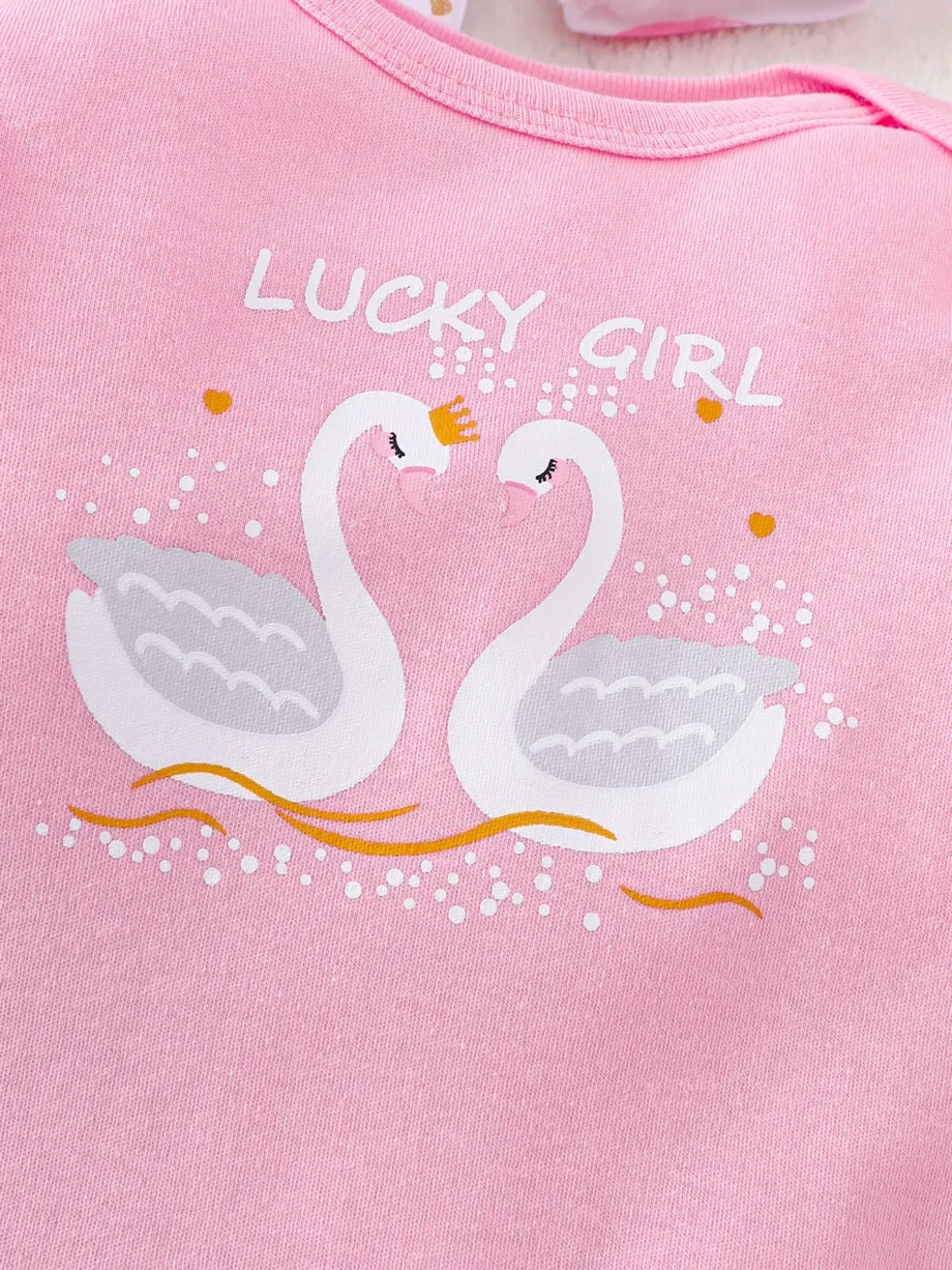 3PCS Spring/Summer New Baby Cotton jumpsuit Fashionable Cute Cartoon Unicorn Series Set for Boys Girls Short sleeved jumpsuit